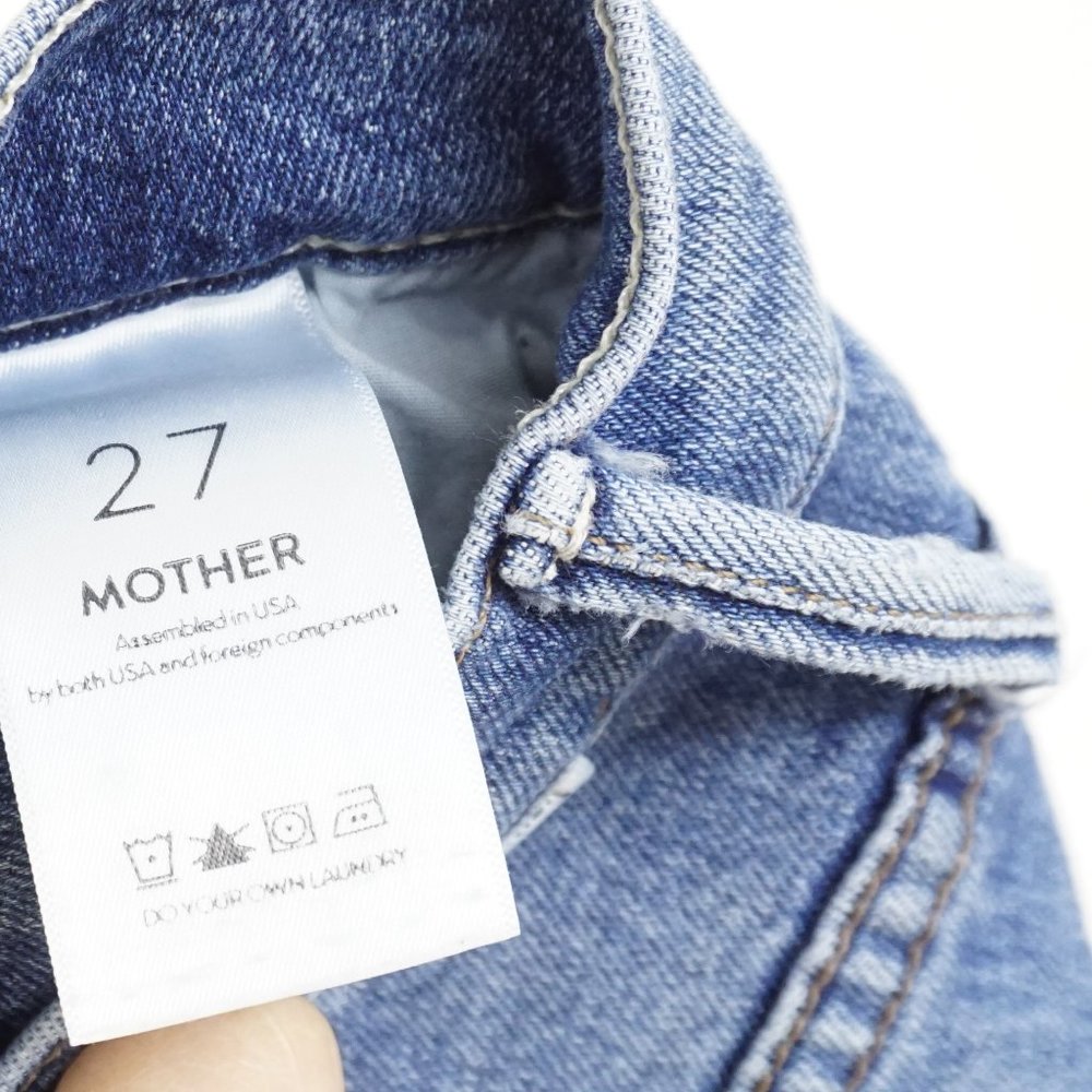Mother Denim Women's The Runaway Jeans in Popism Boot Cut 27 - Picture 8 of 10